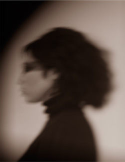 dark side profile portrait